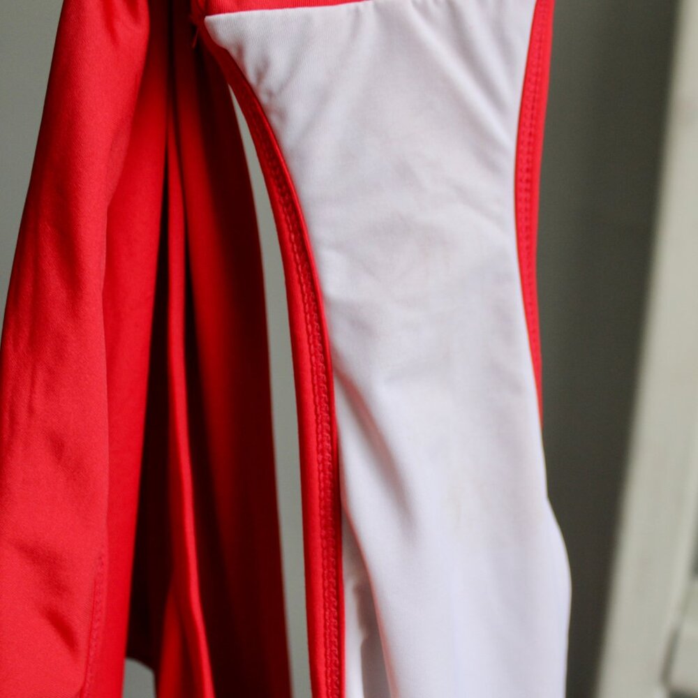 La Blanca L8446 Women's Red Flame Tied and True One-Piece Swimsuit Size XL - Picture 8 of 9